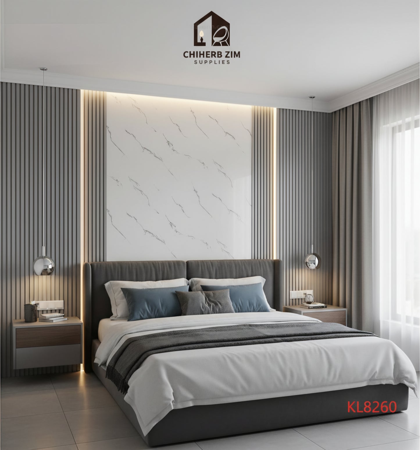 PVC Marble Wallpaper.