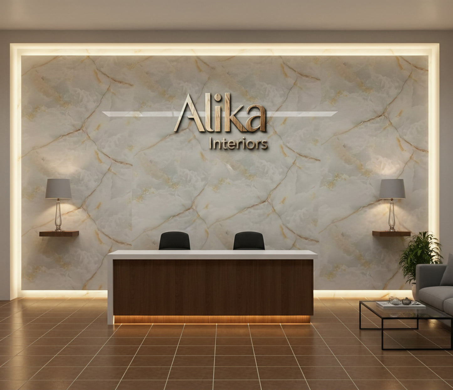 UV Marble Sheet KL8002