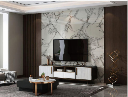 PVC Marble Wallpaper.